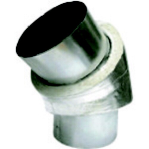 フジエアダクトMタイプ 150パイ 45度 エルボ