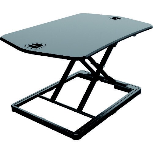 ガス圧式卓上PCデスク ウルトラスリム 黒