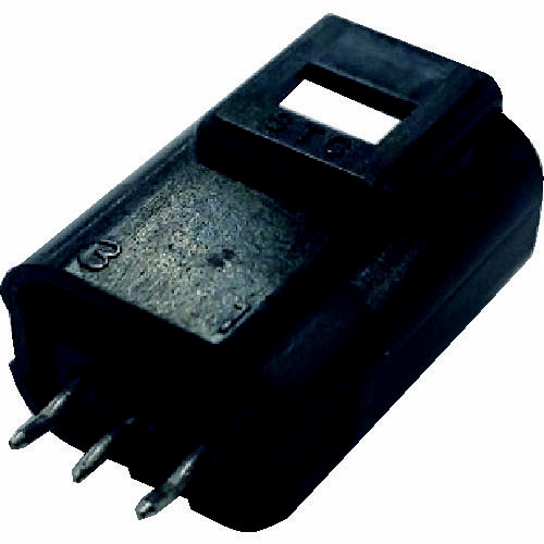 防水コネクタ ハウジング 基板タイプ 芯数3 黒