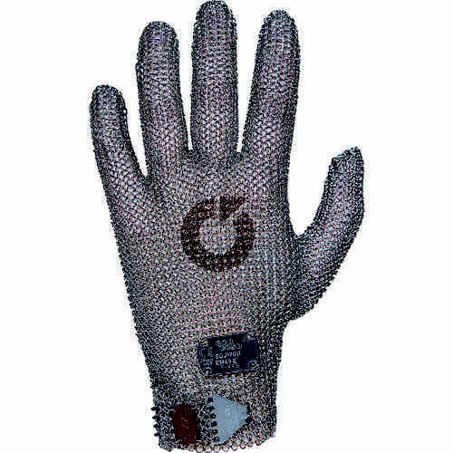 突刺し防止耐切創クサリ手袋 オールメタル SS