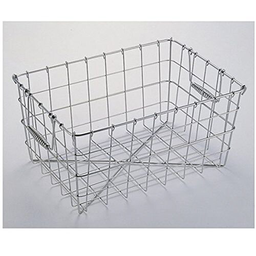 18−8食器篭 盆カゴ テーパー付