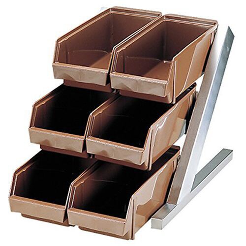 DXオーガナイザーブラウン 3段2列