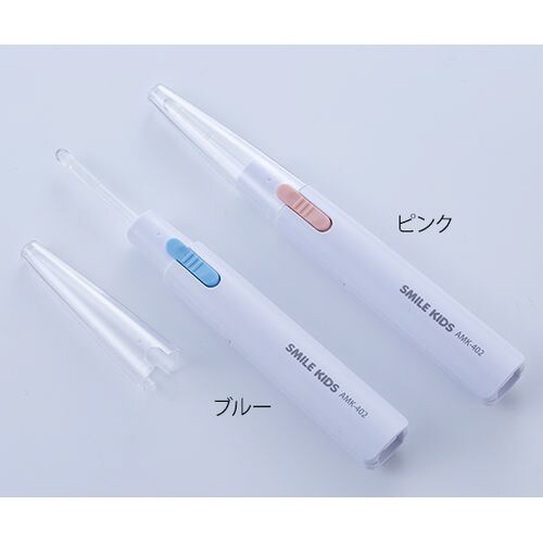 シリコンキャップ付スリムなあかりちゃん耳かき 桃