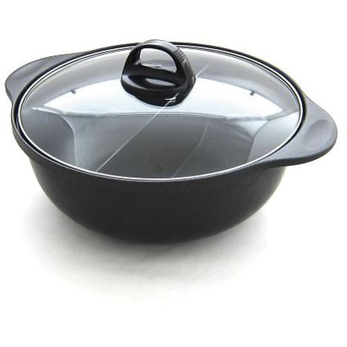 杉山金属 火鍋風仕切り鍋 26cm