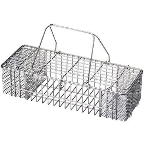 18−8箸消毒篭テーパー無 パンチング板張 大