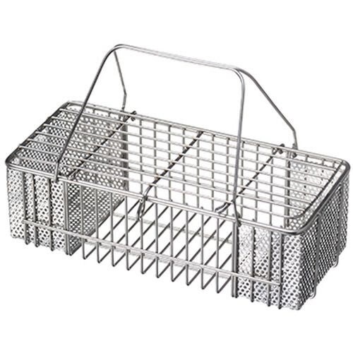 18−8箸消毒篭テーパー無 パンチング板張 中