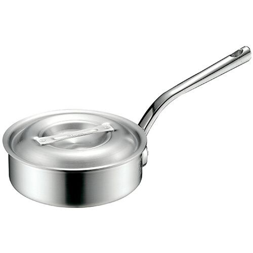 プロガストアルミ浅型片手鍋(目盛付) 15cm