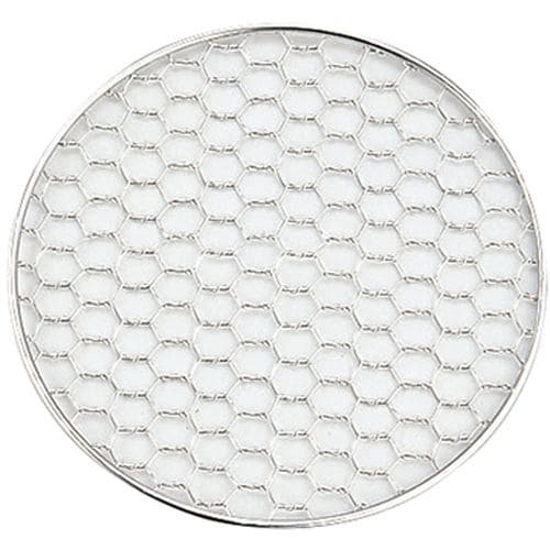 18−8亀甲焼網(丸) 中