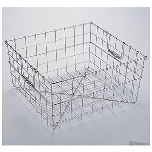 18−8食器篭 37×34×21cm テーパー付