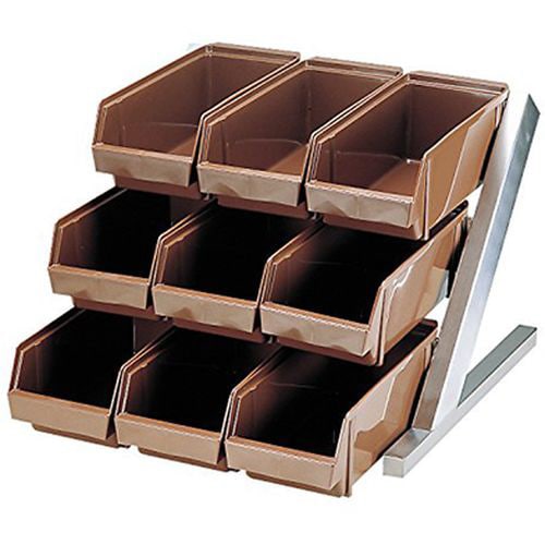 DXオーガナイザーブラウン 3段3列