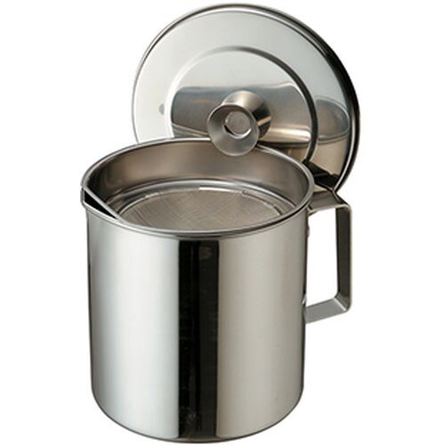 18−8替え網式オイルポット 2L