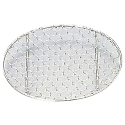 18−8手編亀甲足付目皿 11.5cm