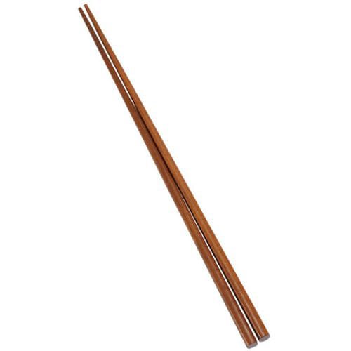銘木 菜箸 すべり止め付 30cm 8487500