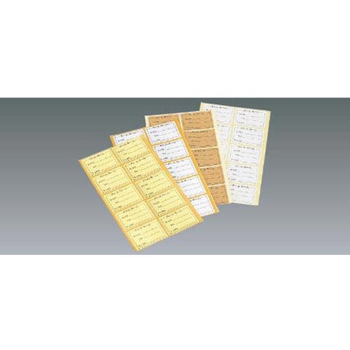 ボトルネーム(10シート入)NC−1 ブラウン