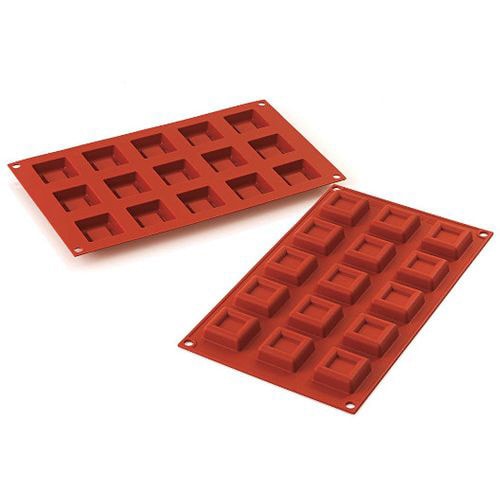 シリコンフレックス ミニデザートスクエア 15ヶ