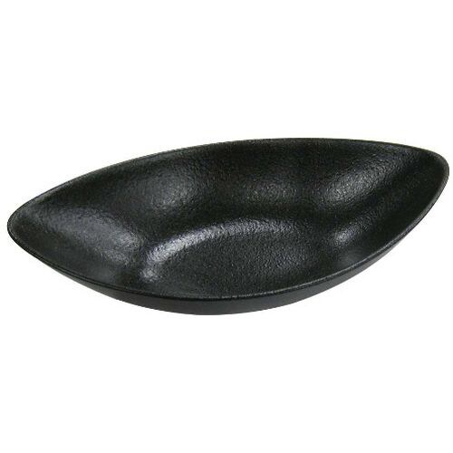 天目砂鉄 舟形ボール 27cm