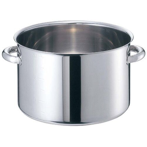 半寸胴鍋(目盛)48cm 蓋無