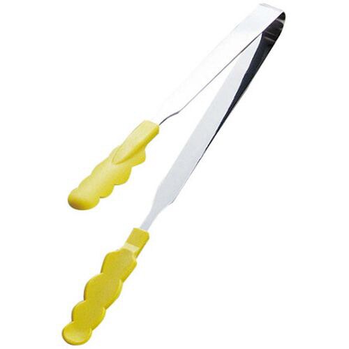 18−0 抗菌耐熱カラートング スリム イエロー