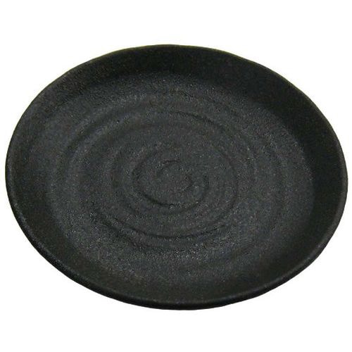 天目砂鉄 丸皿 5寸 8180210