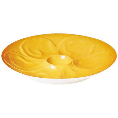 オイスター皿 0298−23 茶