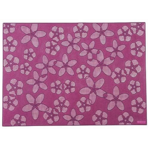 プレイスマット「花」パープル HA−003