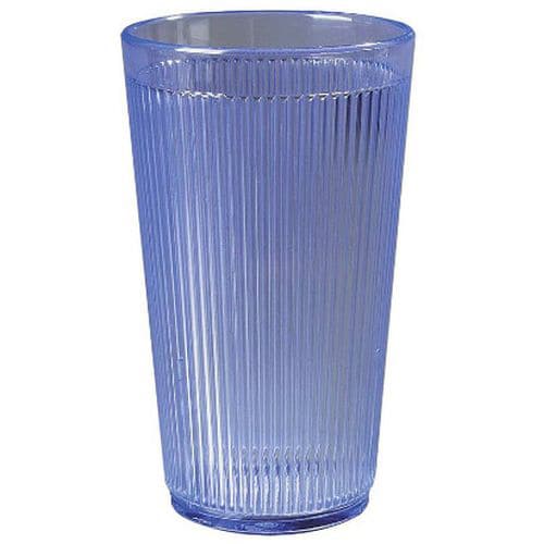 クリスタロン リムグロー タンブラー 青490mL