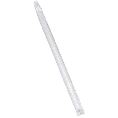 カラーストロー(500本入)ストレート クリア