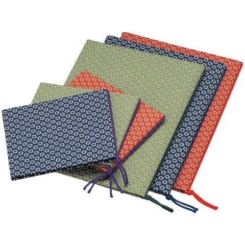 布地 花柄 メニューブック 緑 5986000