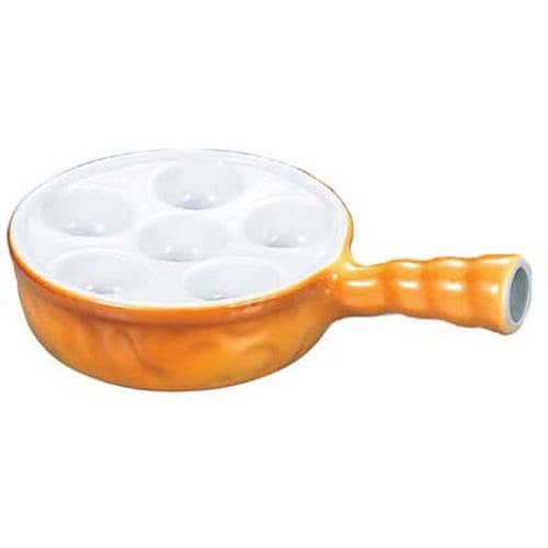 スネール皿 6穴(ハンドル付)710−6 カラー