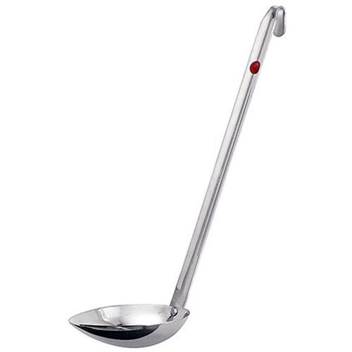 カラーマーカー付縦口レードル 赤 70cc