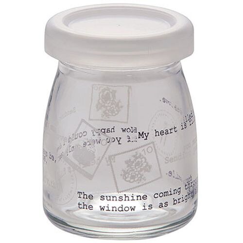 ミルクボトル 90cc 蓋付 スタンプ 5