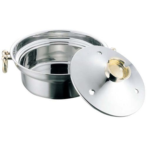 電磁用 しゃぶしゃぶ鍋 穴明 23cm