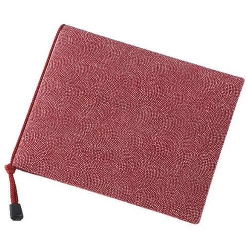 布地小紋柄メニューブック エンジ 8133080