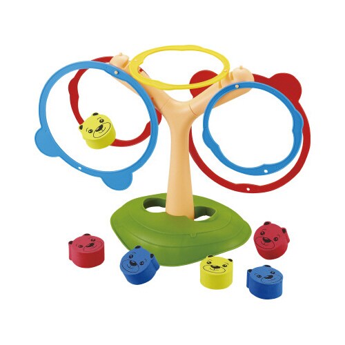 ゆらゆらボール輪投げ