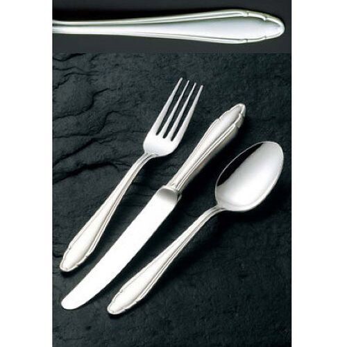 18−8 菊花 テーブルナイフ ノコ刃無(H.H)