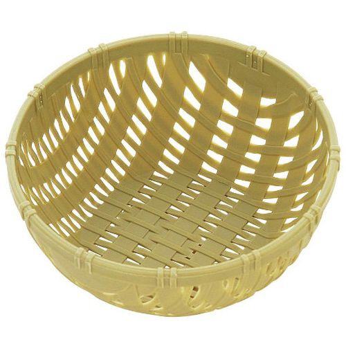 竹ザル風 プラザル(10個入) 緑 5815