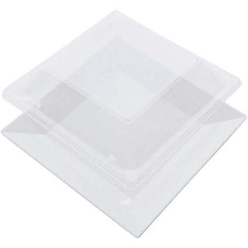 プラ容器 角皿 40用蓋(10枚入)