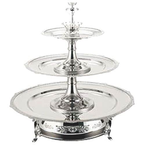 UK 3段回転オードブルスタンド 小 バラ