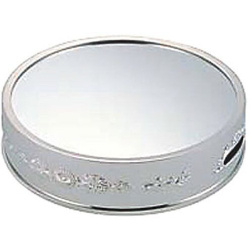 丸ミラープレート 22インチ黒 アクリル製シェル