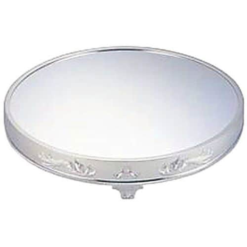 丸ミラープレート足付 22インチ アクリル製鳳凰