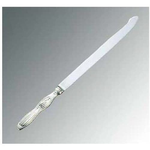 18−8 ウェディングケーキナイフ すずらん 銀
