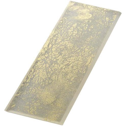 ライクガラス スリムレクタングルプレート L 金箔