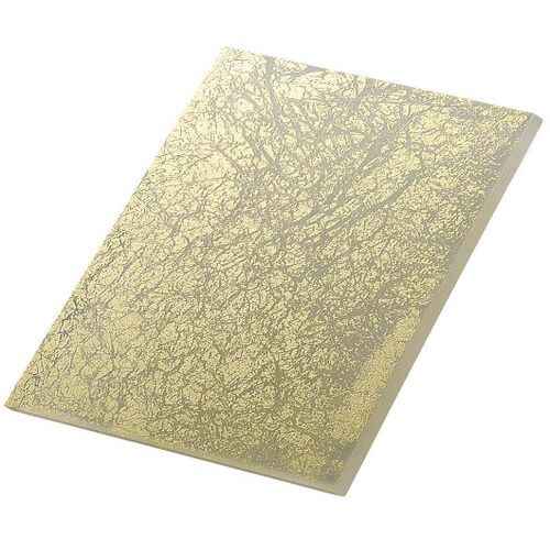 ライクガラス レクタングルプレート 金箔