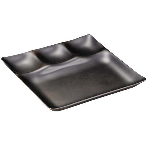 スリーセットプレート 総ダークBR 1200915