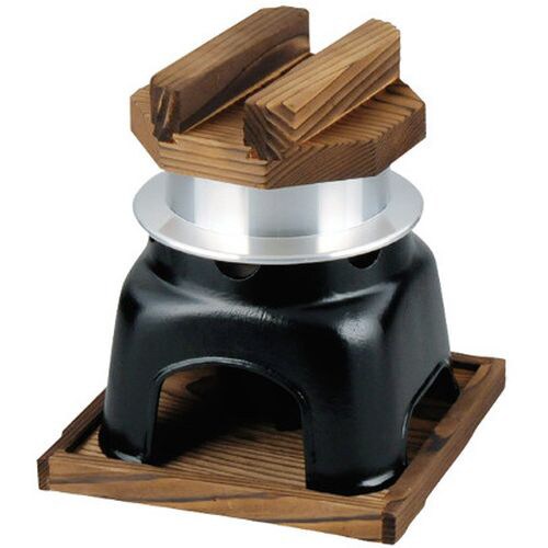 ミニ 釜めしカマドセット用 黒 カマドだけ