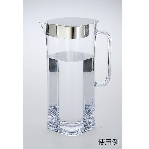 ウォーターピッチャースクエアメタルトップ1.7L