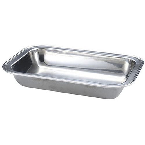18−8深型フードパン(ウォーターパン)手無 角