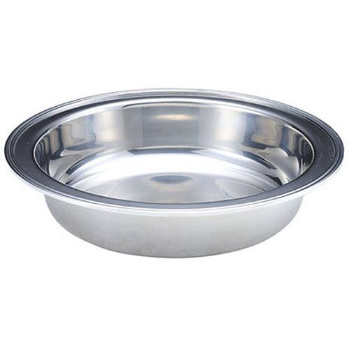 18−8深型フードパン(ウォーターパン)手無 丸