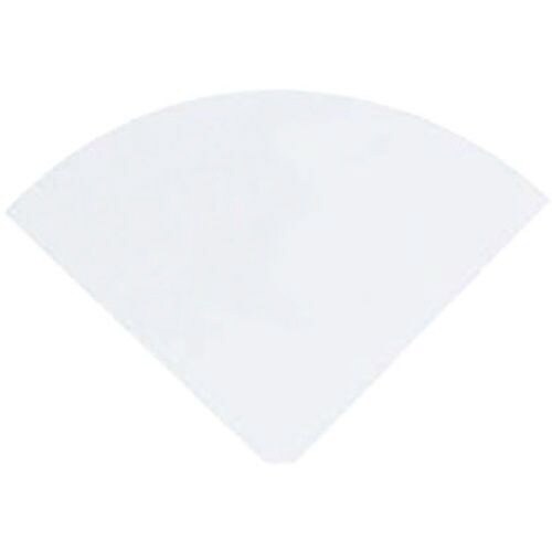 SW 扇型プレート 扇型白色(波無)無地