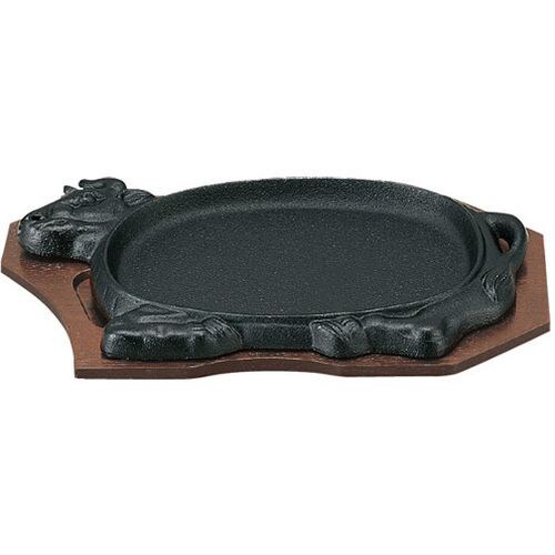 鉄 ステーキ皿 312 アニマル 鉄板だけ